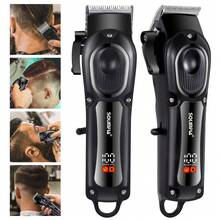 SOLIMPIA HT-670 Professional Hair Clipper – Barber Shop Precision In Your Hands - Black - View 3