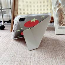 1 件装 Tomato & Star 3+Y 折叠多角度磁吸支架平板电脑保护套，带笔槽和自动休眠/唤醒功能，兼容 iPad Pro/Air、三星、小米 Pad 5/6/31 - 彩色 - 查看 8