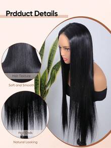 Tóc giả Jessie's Wig đã cắt sẵn, kiểu ren 4x4, gợn sóng, nhiều lớp, không cần keo dán, làm từ tóc thật, độ dày 180%, 100% tóc người thật, dài 16-26 inch. - SNatural - Xem 3