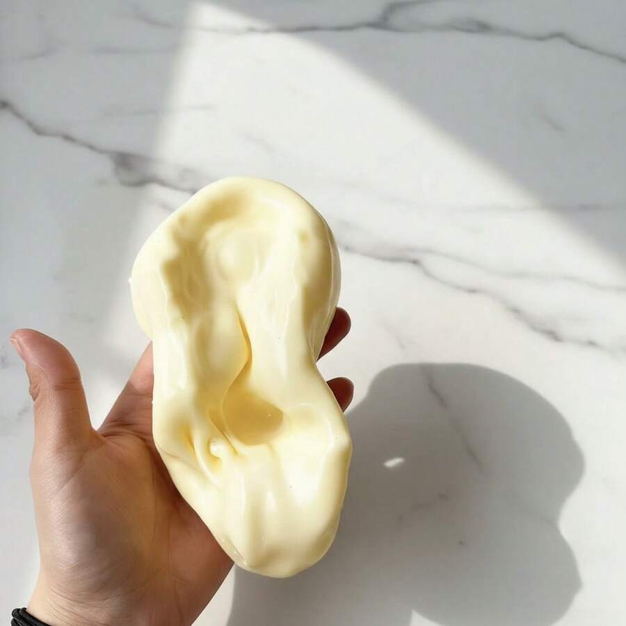 Creamy Dough Squishy – Ultra Soft Butter-Like Texture Stress Relief Toy, Slow Rising Stretchy Squeeze Fidget, Smooth Sensory Ball, Fun Relaxation Desk Accessory - Multicolor - View 1