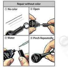 1pc Stretchable Tattoo/Microblading Ruler, Beginner Auxiliary Marking Positioning Tool, Reusable Won't Leak Ink, Suitable For Tattoo/Permanent Makeup/Microblading And Multi-Functional Positioning - Multicolor - View 2