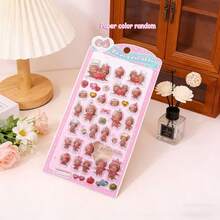 New Crystal Epoxy Stickers, Cute Cartoon Jelly Shaped 3D Stickers For Scrapbooking, Planner, Social Media - Multicolor - View 10