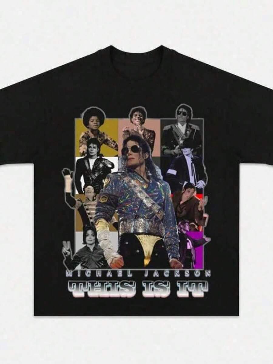 Men Outdoor Tees & Tanks - Black - View 1