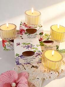 Hộp quà nến thơm mới được ưa chuộng, nhiều sự kết hợp mùi hương, hương thơm dễ chịu và đậm đà, hương thơm tự nhiên nguyên chất từ thực vật, oải hương, hoa hồng, thiết kế nhiều lớp, giúp giảm căng thẳng, thích hợp cho phòng ngủ, phòng khách, phòng học, tiệc tùng, quà tặng mùa cưới. Hoàn hảo cho lễ tốt nghiệp, Lễ Tạ ơn, Năm mới, Ngày của Mẹ, Ngày Valentine, Lễ hội âm nhạc, Ngày của Cha, đồ trang trí sinh nhật. - Nước hoa khác nhau - Xem 6