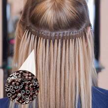 200 PCS Hair Extensions Beads Lined Micro Links Beads With 2 Pcs Pulling Hook Needle, Hair Extensions Tool Kit Bead Device Tool Kits For Tinsel And Feather Hair Extensions - View 6