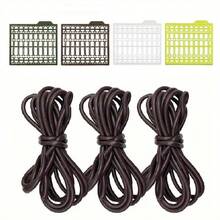 Set de 7 piezas: Alarma de mordida con rejilla + Tubo de goma suave europeo para pesca de carpa de 2m, Accesorios anti-pesca de carpa, Set de equipo de pesca estilo europeo - Multicolor - Ver 12