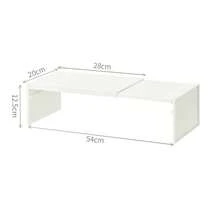Organizador de armario de cocina, estante retráctil para botellas de condimentos, estante para especias, estante para platos, estante de almacenamiento de accesorios de cocina XO3E - Negro - Ver 8