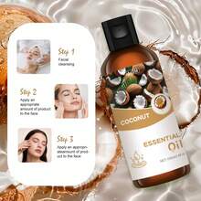 30ml/100ml Coconut Essential Oil, Suitable For Home Aroma Diffuser, DIY Candles, Soaps, Relaxing Bath, Atmosphere, Fresh Air, Body Massage, Holiday Gifts - Coconut Essential Oil - View 7
