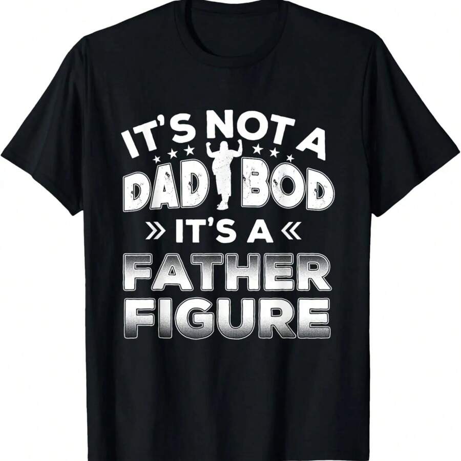 It's Not A Bod It's A Figure Cool T-Shirt - màu đen - Xem 1