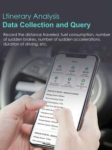 Wireless OBDII Scanner, Automotive Diagnostic Tool, Supports IOS And Android, Reads All OBD2 Protocol Trouble Codes - Black - View 11
