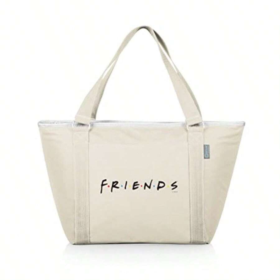 ONIVA - a Picnic Time brand - Friends - Topanga Cooler Tote Bag Sand - AmigosSand - Ver 1