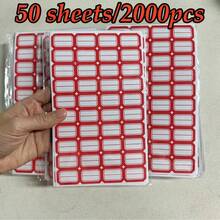 10张/400张自粘标签贴纸套装 - 手写价格标签和食品日期标记，适用于厨房收纳、办公用品、厨房用具、厨房配件、厨房工具、婚礼派对礼品袋 - 彩色 - 查看 11