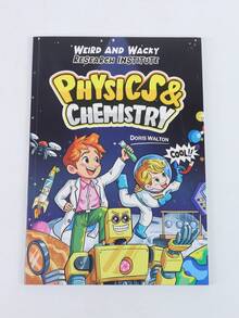 1 個 怪異搞怪研究中心物理與化學計畫本 - 科學探索日誌，適合好奇心強的學生與學習者的創意活動筆記本 - 長方形 - 查看 2