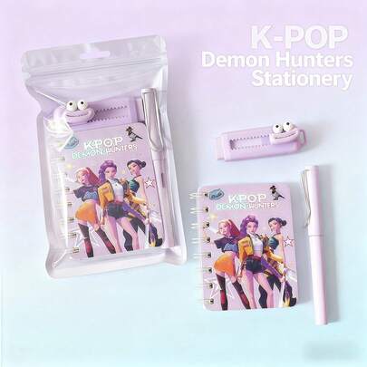 Inspired Mini Stationery Set With Aesthetic Design Ideal For Daily Study Office Work And Fashionable Fans Collection Random Delivery