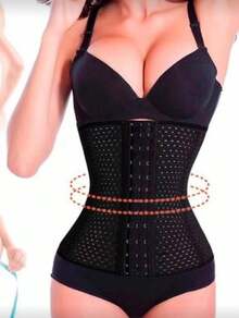 Shaping Corset For Slimming - 黑色 - 查看 2