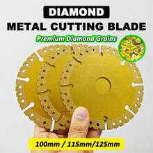 100mm Diamond Cutting Disc, Metal Cutting Disc, Welding Stainless Steel Diamond Blade Circular Saw - A - View 3