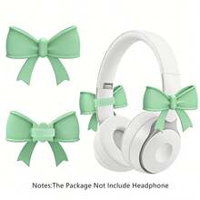 2个耳机蝴蝶装饰，1对可爱耳机蝴蝶配件，硅胶耳机蝴蝶挂饰，可水洗，可调节绑带，柔软有弹性，适用于各种耳机 - 查看 15