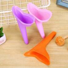 1PC Lightweight Portable Emergency Urinal For Women - Purple Stand-Up Pee Device For Outdoor Travel & Camping, Hygienic & Easy-To-Use Design, Portable Toilet For Camping - Hồng - Xem 15