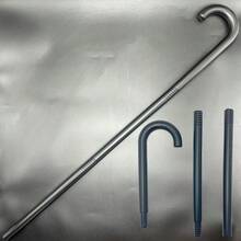 Halloween Party Props Costume Accessories All Black Cane Magician Cane Cane - Multicolor - View 2