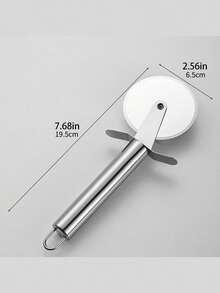 Stainless Steel Pizza Roller, Pizza Cutter Wheel, Easily Roll Out Perfect Pizza, Kitchen & Dining Tool, Italian Pizza Gadget, Durable Material, Pizza Baking Tool - Multicolor - View 14