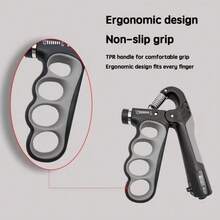Adjustable Mechanical Counter Grip Strength Trainer, Finger Exerciser, Gym Training Equipment, Muscle Exercise, Suitable For Indoor Sports, Hand Strength Training, Strength Training, Fitness Equipment, Office Exercise - Multicolor - View 11