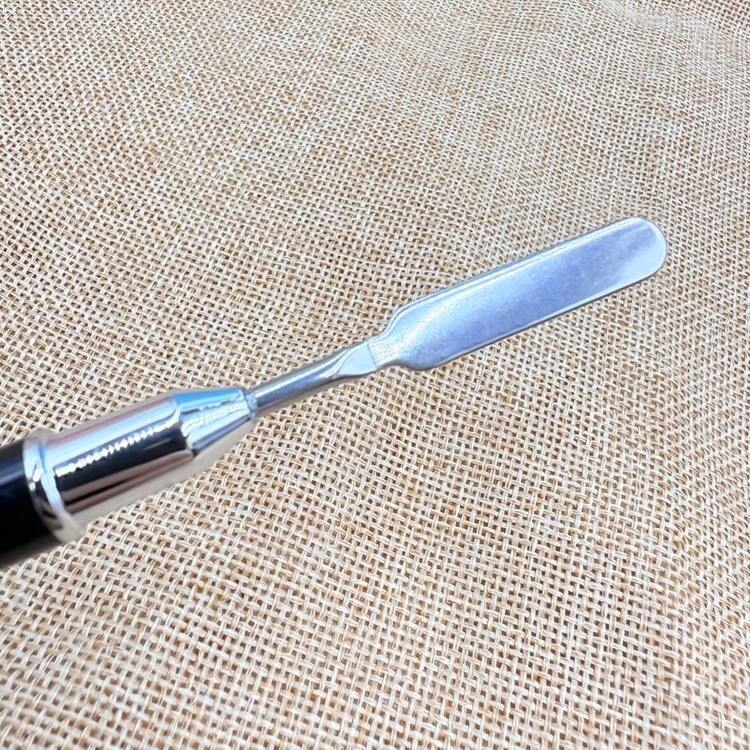 Bộ bút vẽ móng nghệ thuật đa năng 2 trong 1, dành cho kỹ thuật viên làm móng chuyên nghiệp, tay cầm bằng thép không gỉ màu đen, khắc họa tiết, dùng để vẽ gel, đầu mềm và cứng, màu đen và trắng. - Màu xanh nhạt - Xem 6