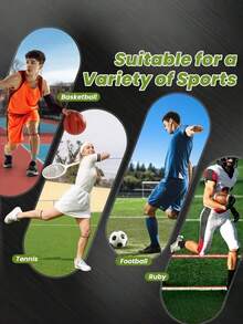 1Pc Knee Brace With Patellar Support, Breathable Sports Knee Pad For Running Basketball, Unisex - Multicolor - View 10