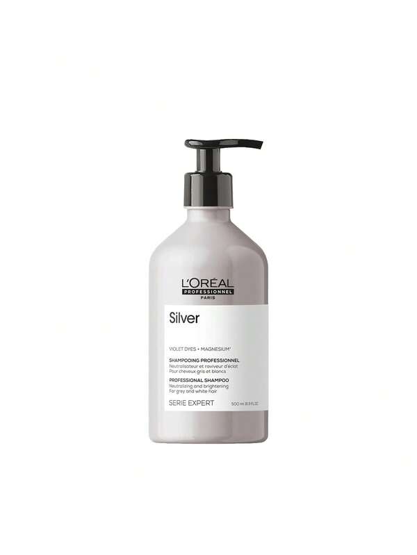 L'Oréal Professionnel [Bundle] SERIE EXPERT Serie Expert Silver Shampoo 500 Ml + Serie Expert Vitamino Color Resveratrol Conditioner 500 Ml