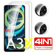 4pcs Screen Protector Set For Redmi Note 14 Pro 5G/Note 14 Pro 4G/Note 14 Pro+/Note 13 Pro+, Including Screen Protector, Lens Protector, Fashionable Design, Perfect Fit, Durable Glass, High-Quality Protection, Smartphone Screen Protector, Tempered Glass Protector, Smartphone Accessories, Smartphone Care Kit - Clear - View 31