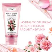 Xioimy 60克玫瑰胶原蛋白面部保湿霜，日常面部补水，富含玫瑰和胶原蛋白，令肌肤光滑、柔软、容光焕发，适合所有肤质。 - 數量 - 查看 5
