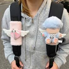1 pieza Correa con alas de ángel, colgante lindo, accesorio desmontable para muñecas, adecuado para muñecas de 17 cm, decoración de mochila/bandolera/coche, regalo femenino - Multicolor - Ver 3