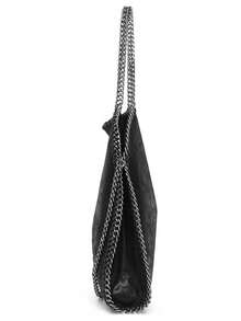 Women's Handbags, Vegan Chain Crossbody Bag, Chain Bag, New Chain Crossbody Bag, Handbag, Bucket, Tote, Ideal For Leisure, Work And Shopping - Pump Bag - Women's Shoulder Bag - Beach Bag - Women's Handbag - Stitch - Shopping Bag - Pump Bag - High School Handbag - Evening Bag - màu đen - Xem 7