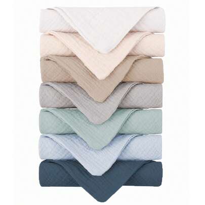 7pcs Soft & Comfortable 100% Cotton Baby Bibs, Solid Color, Floral, Cartoon Animal Printed Baby Cotton Gauze Burp Cloths, Feeding Handkerchiefs, Essential For Newborns