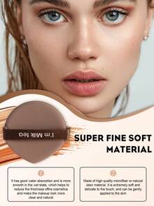 48件套化妆工具套装，包含：32支化妆刷套装+1个化妆刷清洁工具+2个圆形粉扑+1个发圈+1个化妆刷清洁工具+2个三角粉扑+2个气垫粉扑+1个睫毛夹+2个手碗挂绳+2个迷你气垫粉扑+2个迷你化妆海绵，一应俱全，新手友好 | 方便携带，送礼佳品 | 新手/女性的完美之选 - 彩色 - 查看 7