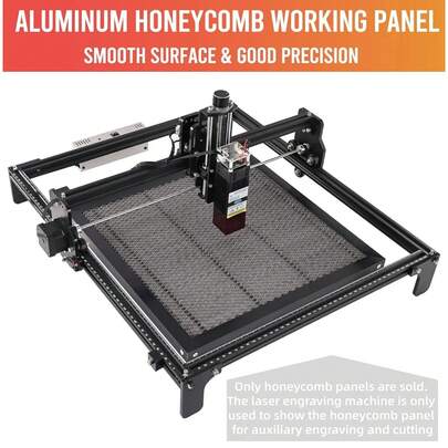3pcs Multi-Functional Honeycomb Worktable Panels, Size: 200*200mm/300*300mm/400*400mm, Suitable For CNC Laser Engraving And Cutting Machines Of All Brands, Features Rapid Heat Dissipation And Smoke Exhaust, Lightweight And Portable, Can Be Used For Engraving On Various Materials, Aluminum Honeycomb Panels, Laser Engraving Machine Honeycomb Worktable