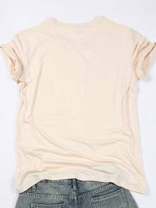 Disney Women T-Shirts - 米色 - 查看 2