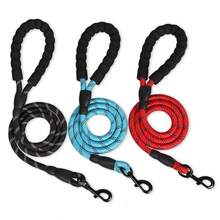 1 Set Black Cat & Dog Reflective Leash, Pet Walking Leash For Dogs & Cats, 2pcs - Black - View 5
