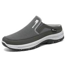 Nuevos zapatos casuales versátiles de fácil deslizamiento, zapatos deportivos y para exteriores cómodos, transpirables y sin olor - Gris - Ver 6