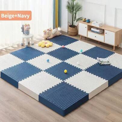 16 Uds.Alfombra de rompecabezas de 30x30cm para niños, alfombra gruesa para juegos de bebés, alfombra para niños, alfombra de espuma EVA, estera de actividades para habitación de niños para bebé CUXT