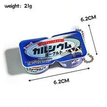 1个酸奶钥匙扣，逼真软萌食物玩具减压吊坠，慢回弹挤压背包钥匙链，迷你酸奶盒挂饰，香味挤压珠链包包吊坠，迷你挂饰，草莓蓝莓香味挤压减压钥匙扣，挤压减压逼真食物造型手指玩具，有助于缓解压力、焦虑和放松，生日礼物，节日礼物，完美礼物 - 彩色 - 查看 17