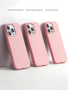 液态硅胶三层全包覆软壳保护套，兼容 17、17 Air、17 Pro、17 Pro Max，具有防震、防刮擦超细纤维内衬功能，也适用于 11、12 Mini、13、16 Pro Max、15、14、7、8 Plus、XS Max、XR、X/XS。 - 灰粉 - 查看 6