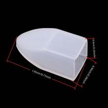 Easy Nail 10/20/50-Piece Cuticle Nipper Protective Sleeves – Transparent PVC Soft Rubber Caps For Beauty Pliers, Nail Tool Protection Caps - Multicolor - View 6