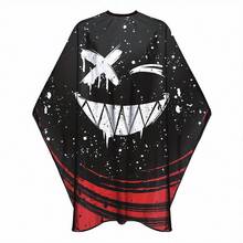 Extra Large Salon Cape With Snap Closure, Featuring Anti-Static And Easy-Clean Fabric, Suitable For Haircut Or Shaving Services - Multicolor - View 11