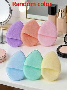 1/4/8 Pieces Of Deep Cleaning Exfoliating Sponge, Water Droplet Glove Style Face Wash Foam, Finger Cots, Glove Style, Reusable, Removes Blackheads And Deep Cleaning Dirt, Suitable For Beauty And Skincare, Cleansing Sponge, Cleansing Tools, Personal Care. - Multicolor - View 2