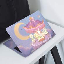 2张印花笔记本电脑贴膜，适用于惠普、苹果、康柏、宏基等品牌的15.6-16英寸笔记本电脑，可移除且防刮擦 - 查看 3