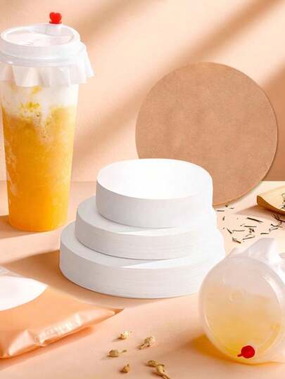 500/1000 piezas de papel separador de hamburguesas antiadherente, papel multiusos para hornear y asar a la parrilla, fácil de separar, congelar y asar a la parrilla, adecuado para hamburguesas congeladas, prensa de hamburguesas, galletas, tartas y mousses