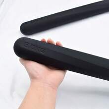 DEFIT 5kg Barra de mancuerna mini texturizada - Recubierta de silicona, agarre antideslizante, barra con peso compacta, adecuada para el fitness en el hogar de mujeres, moldeado de brazos y entrenamiento de fuerza - Multicolor - Ver 3