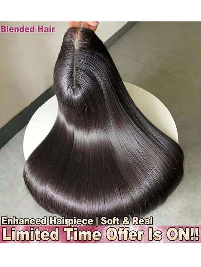 200% 密度 34 英寸直发 5*5 13*4 高清透明蕾丝前假发，带婴儿发 - 自然黑色，即戴即用，预先修剪，预先拔毛，无需胶水，无需技巧。高清透明蕾丝前假发，无胶 - 自然发际线，真人发丝，预先拉直，预先熨烫，蕾丝闭合假发，无胶前额假发 - 巴西原生发，预先漂白，中分假发，自然发际线 - 适合所有人，新手友好。真人前额假发，无胶编织假发，女士日常佩戴，混合发丝。