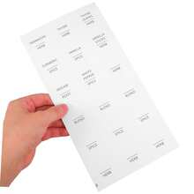 144pcs/Set Spice Jar Labels - Pre-Printed Minimalist Waterproof Stickers, Suitable For Kitchen Jars, Herbs And Seasoning Labels, Convenient For Pantry Organization - Multicolor - View 3