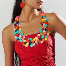 3PCS Vintage Style Irregular Pendant Multi-Layer Necklace And Earring Set, Elegant Women's Jewelry Accessories, Suitable For Daily Wear In All Seasons3PCS Vintage Style Irregular Pendant Multi-Layer Necklace And Earring Set, Elegant Women's Jewelry Accessories, Suitable For Daily Wear In All Seasons - Vàng - Xem 1